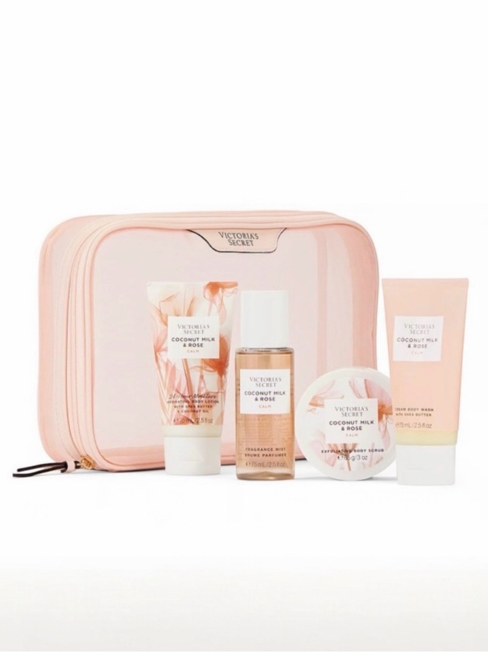 Victoria's Secret Coconut Milk & Rose The Calm Starter Kit